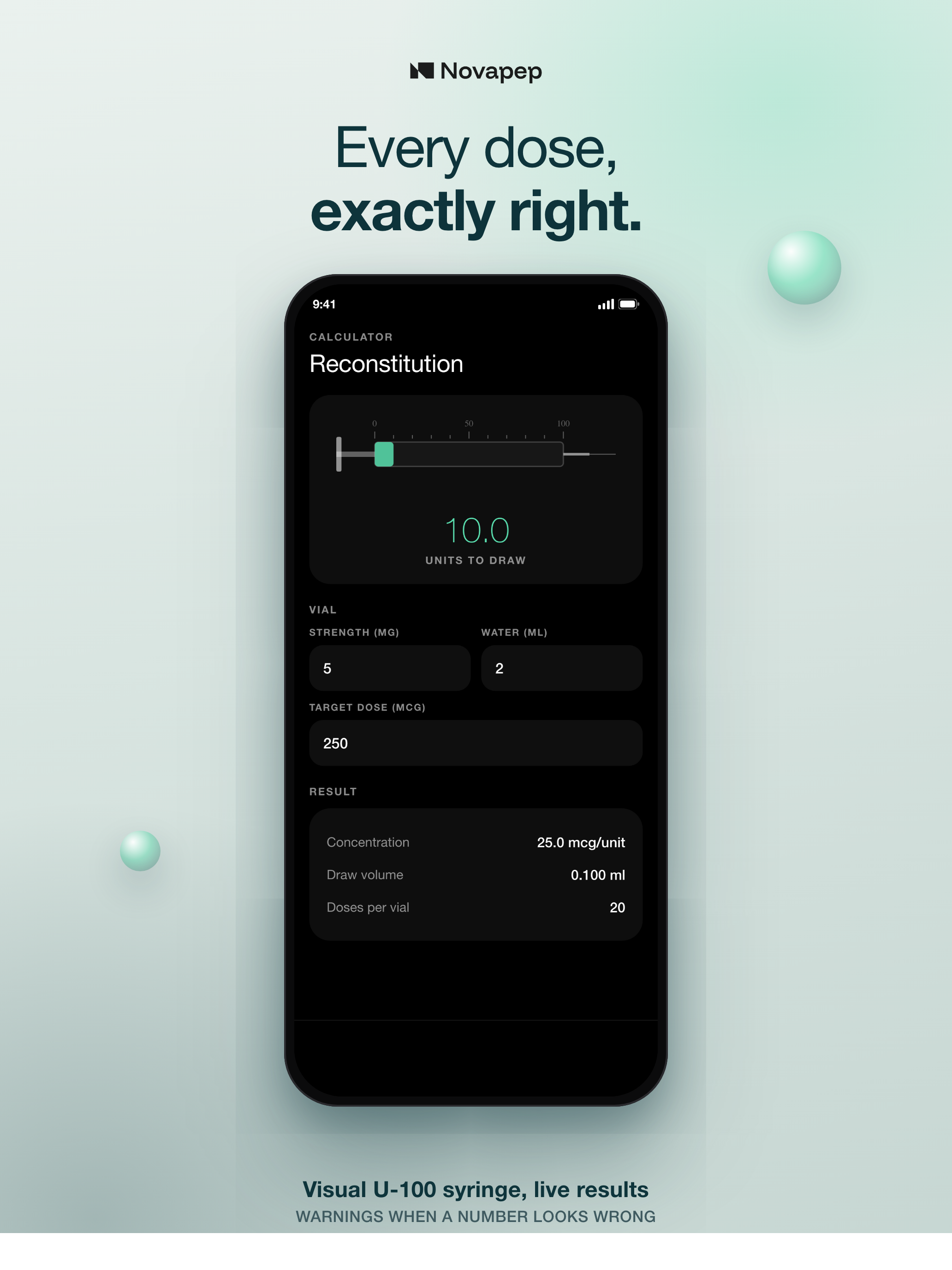 Novapep - Peptide Tracker screenshot 7