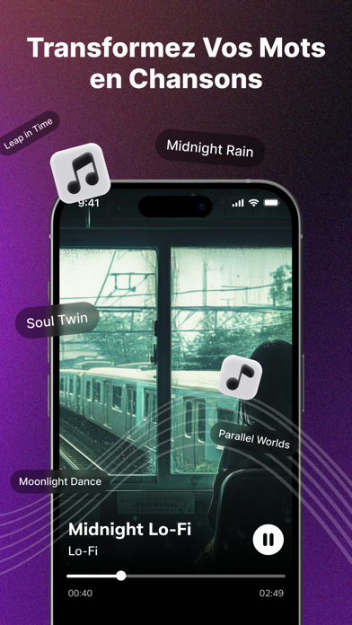 Screenshot #2 pour AI Song & Music Composer
