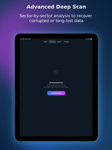 RecoverX : Photos & Videos iPad screenshot