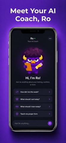 Buffro: Ranked Workout Tracker iPhone screenshot