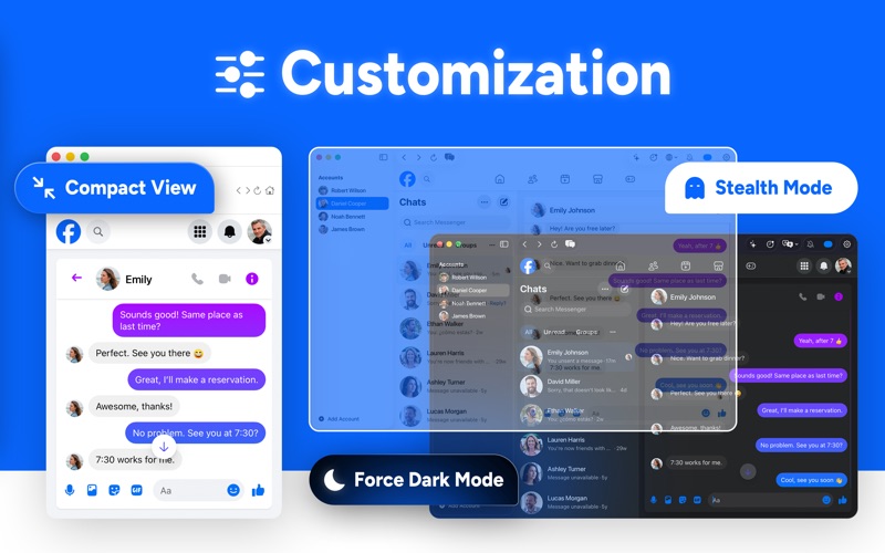 Chat Messenger for Facebook screenshot 5