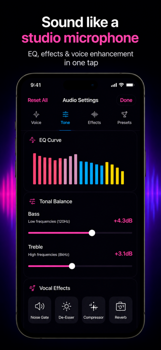 Microphone app Bluetooth Live Screenshot 4 of 5