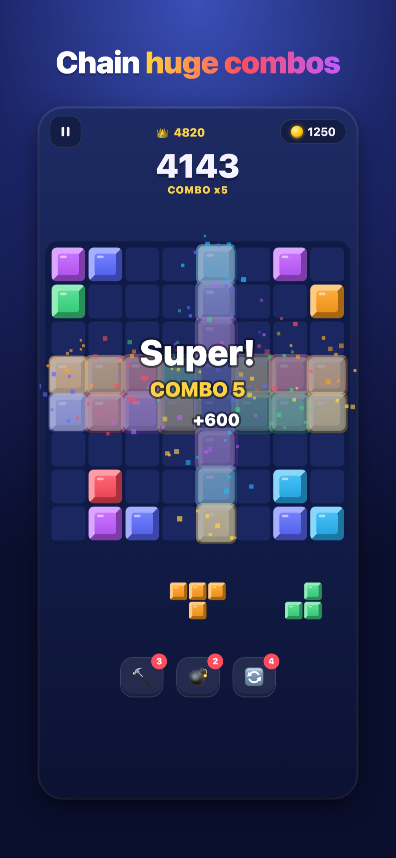 Screenshot 2 of Blok Patlat: Block Puzzle