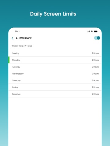 OurPact - צילום מסך iPad 6