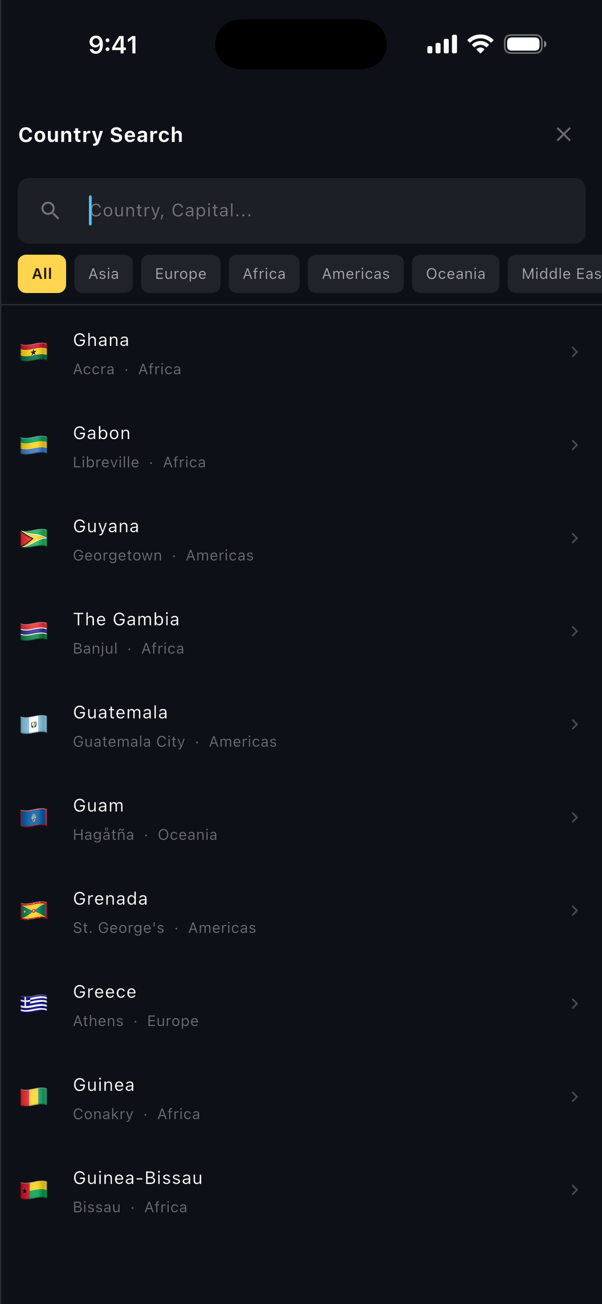 Globepedia screenshot 7