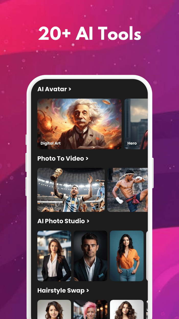 IA Video Generator  Foto Arte