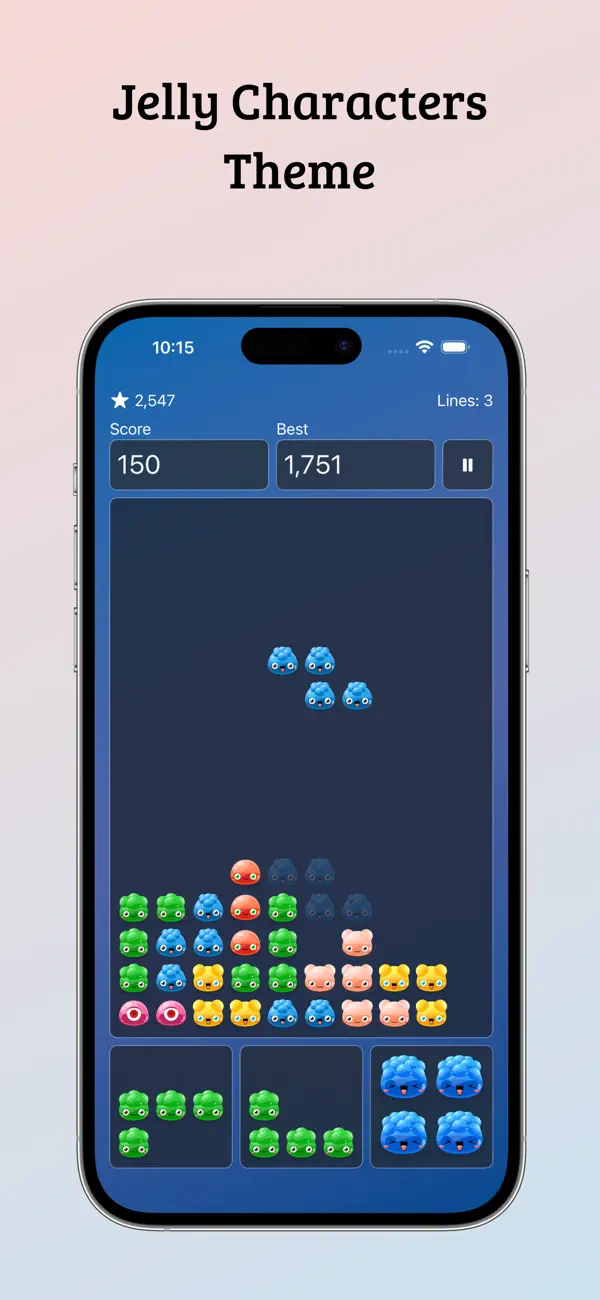 Screenshot #2 pour Falling Blocks - Puzzle Game