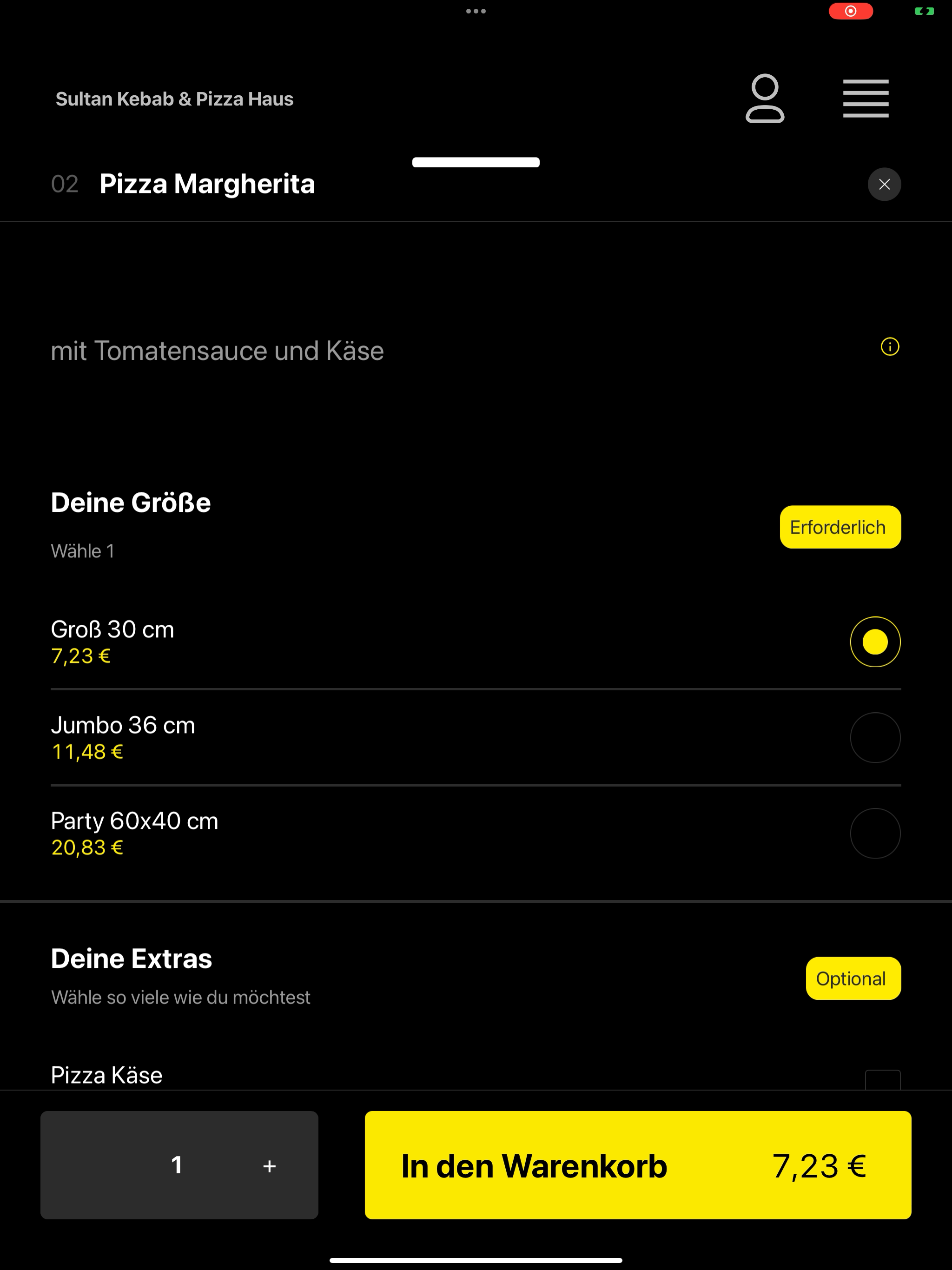 Sultan Kebab & Pizza Haus screenshot 12