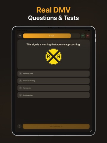 Colorado DMV: Practice Test CO iPad screenshot