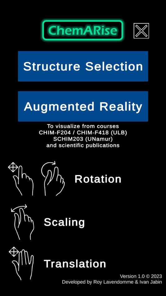#1. ChemARise (iOS) 由: Roy Lavendomme