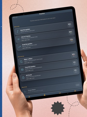 Sharp: Ear Training iPad screenshot