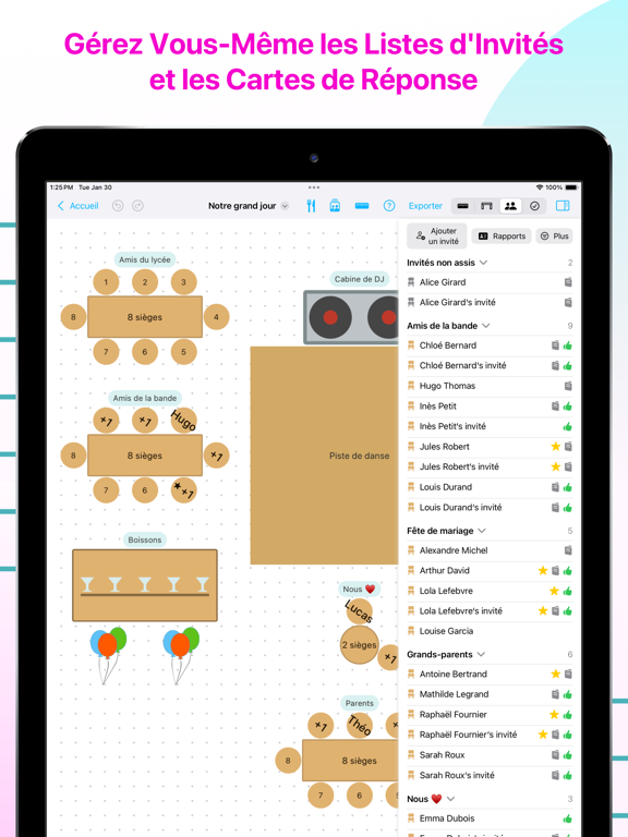 Screenshot #6 pour Wedding Parties by Seat Puzzle