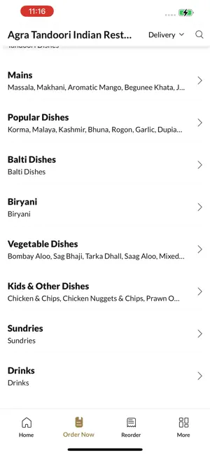 Agra Tandoori Indian Takeaway screenshot 4