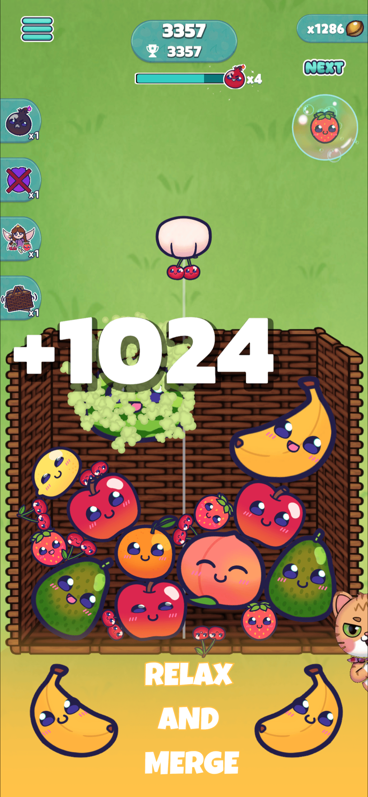 Pawsome Fruit Merge