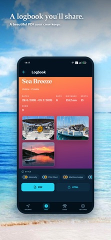 Sailing Log — Ship's Logbook screenshot