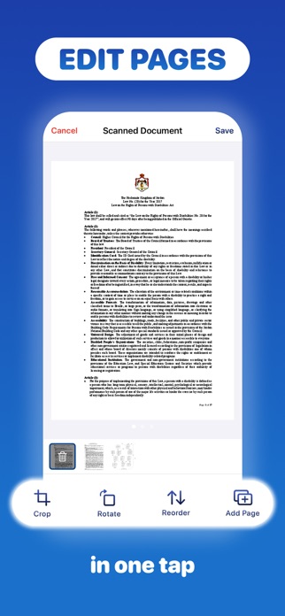Docus Scan & Sign PDF Docs Screenshot 4 of 6