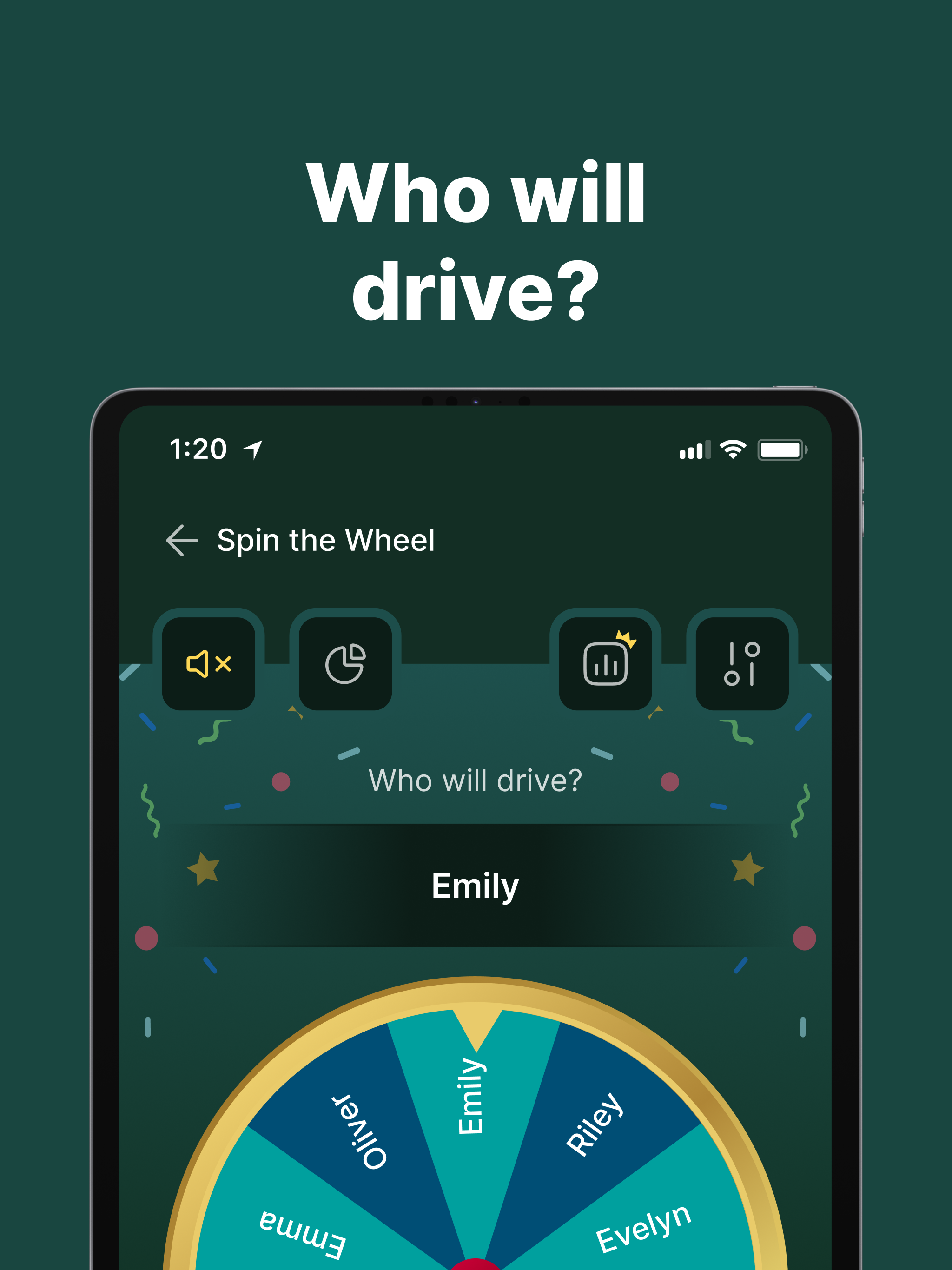Wheel of Names - Twirly
