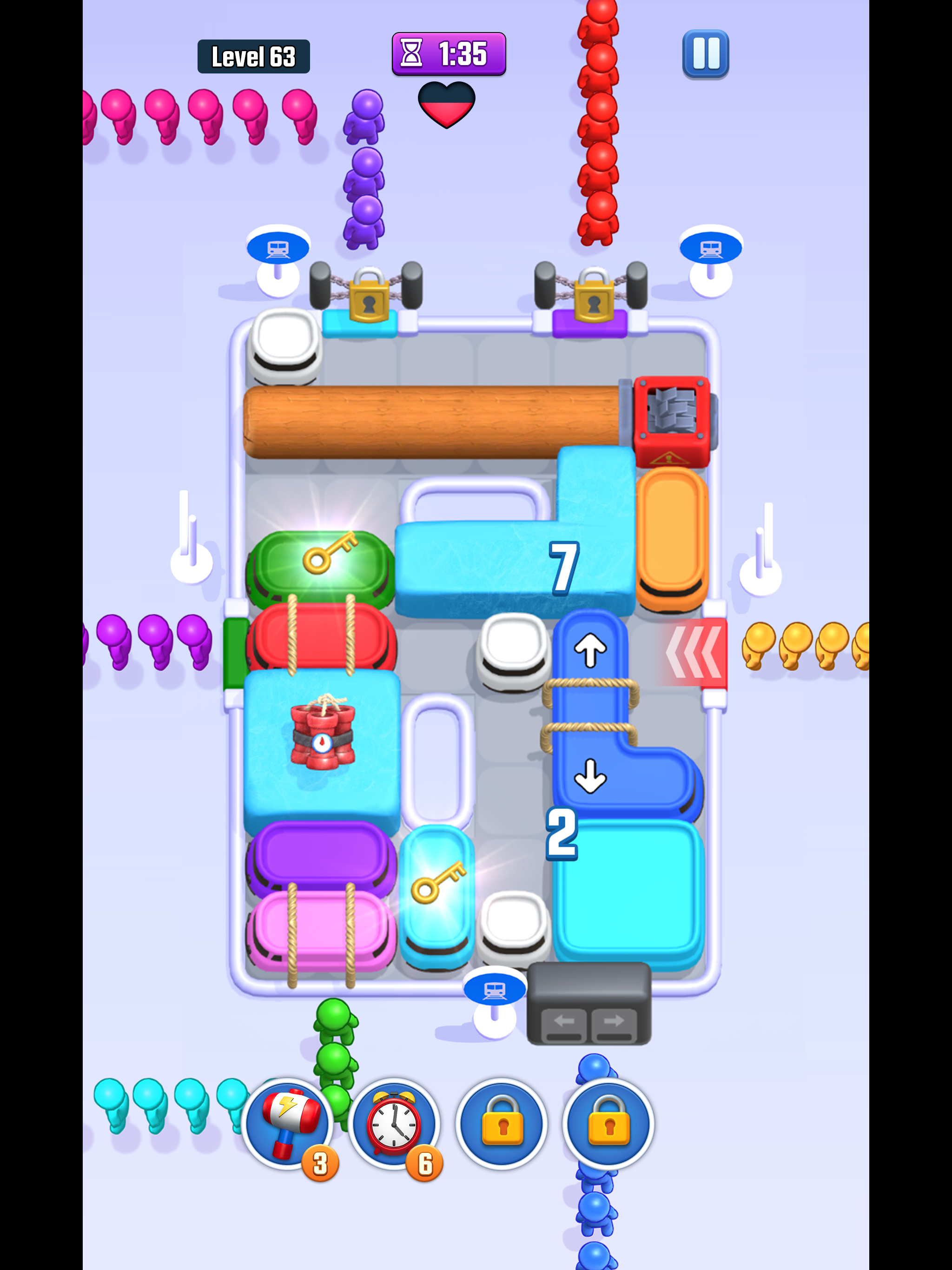 Fly Up - Traffic Puzzle screenshot 14