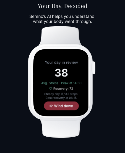 Sereno: AI Stress Tracker