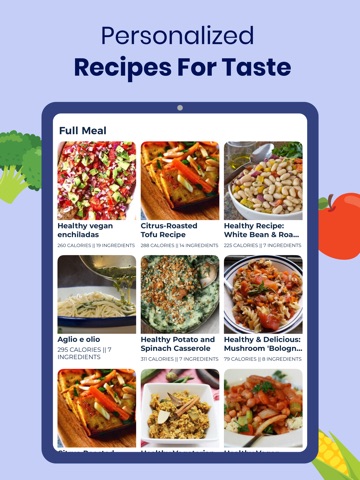 Meal Planner: Cooking Recipes iPad screenshot