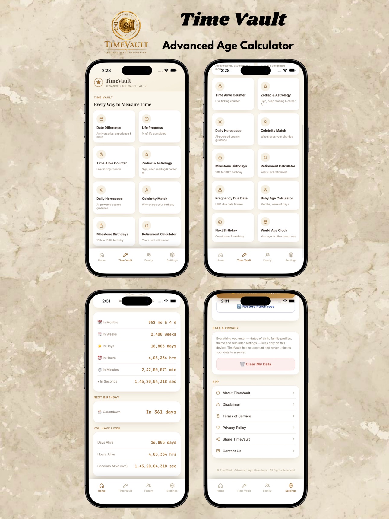 Screenshot 12 of TimeVault - Age Calculator