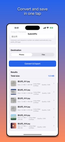 SubmitPic iPhone screenshot