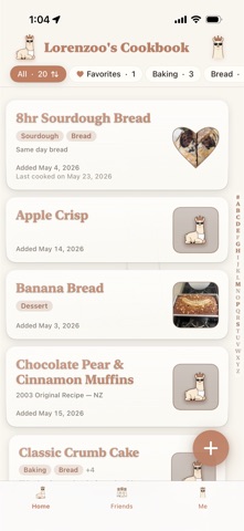Llamas Cookbook screenshot