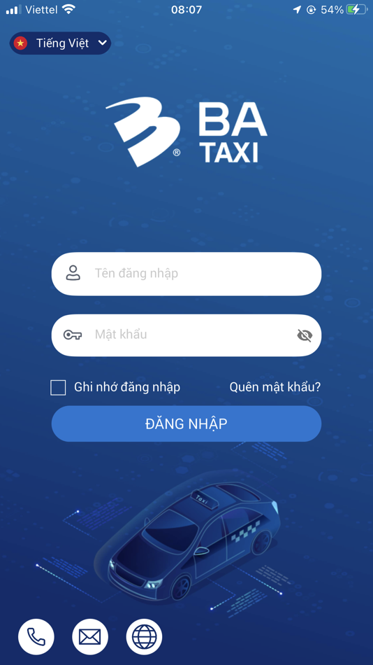 #1. BA TAXI (iOS) Podle: Tran Quang Trung