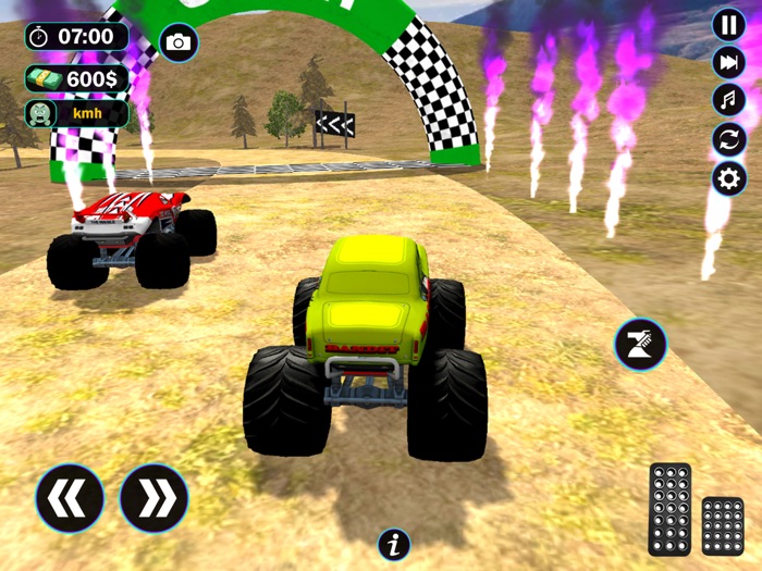 越野怪物卡車泥土 4x4