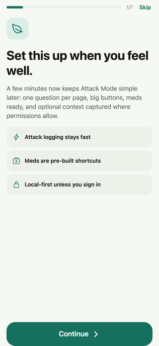 Migraine Manager & Tracker Screenshot 1 of 6