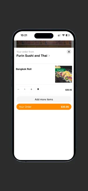 Furin Sushi and Thai screenshot 1