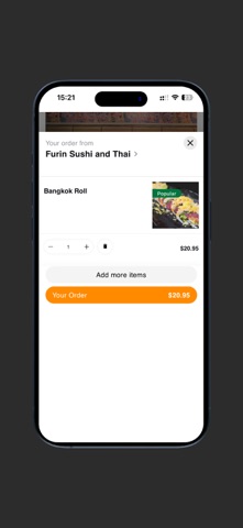 Furin Sushi and Thai screenshot