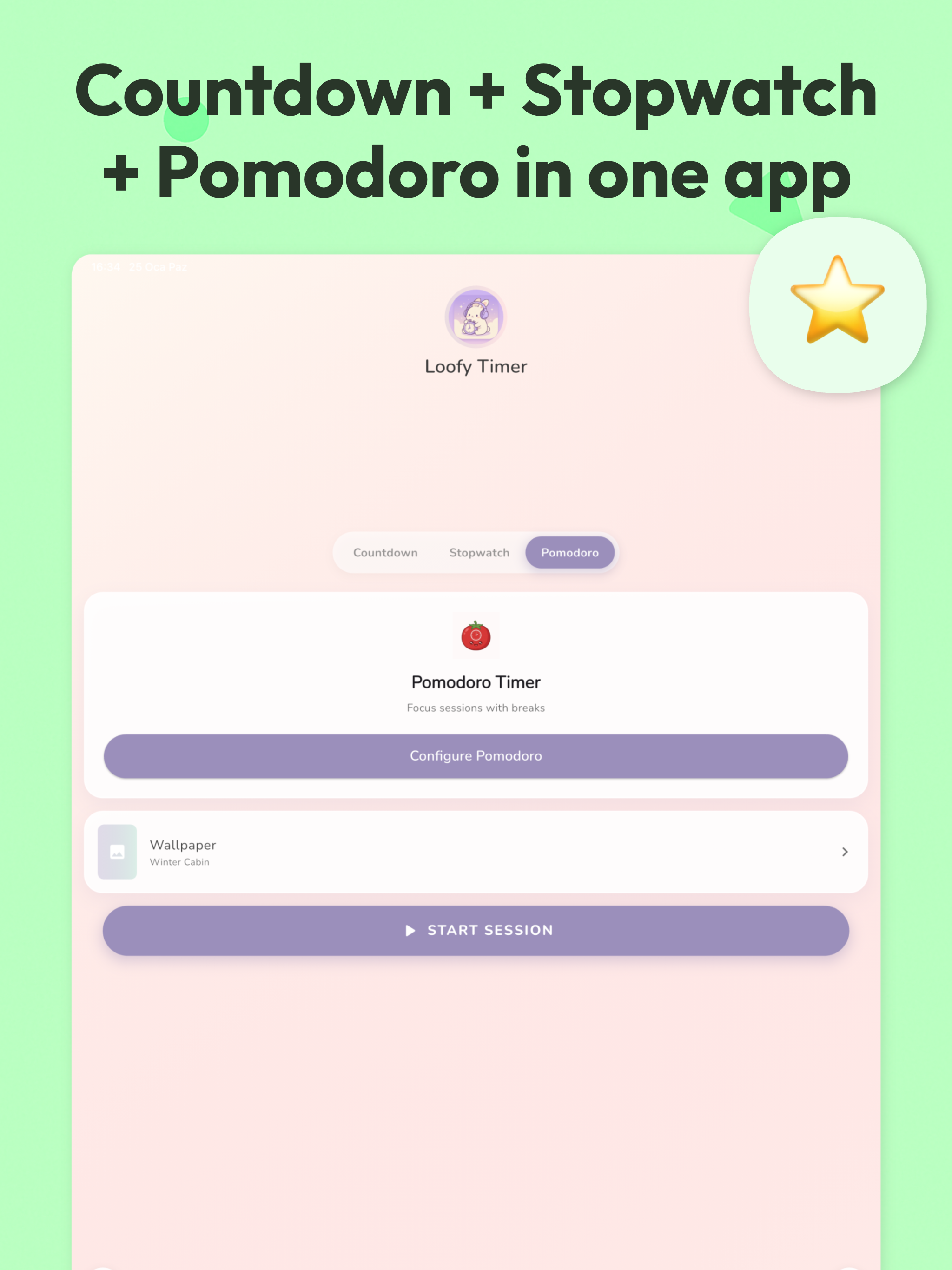 Loofy - Pomodoro Focus Timer