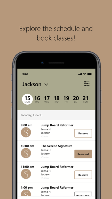 Serene Studios iPhone screenshot 3 - Health & Fitness app
