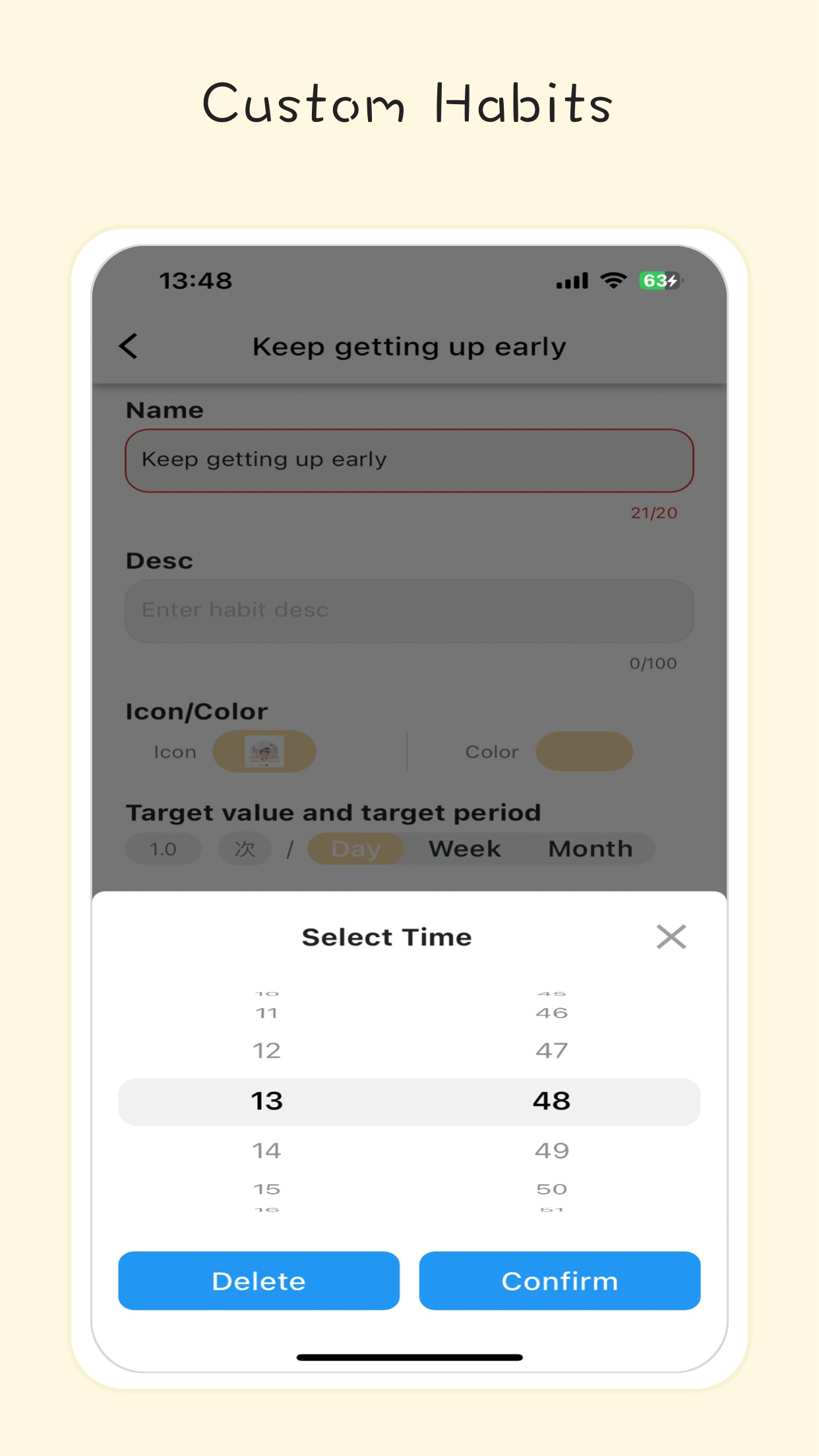 XiGuan：Daily habit