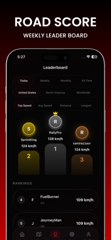 RoadScore - Track Your Trips Screenshot 3 of 5