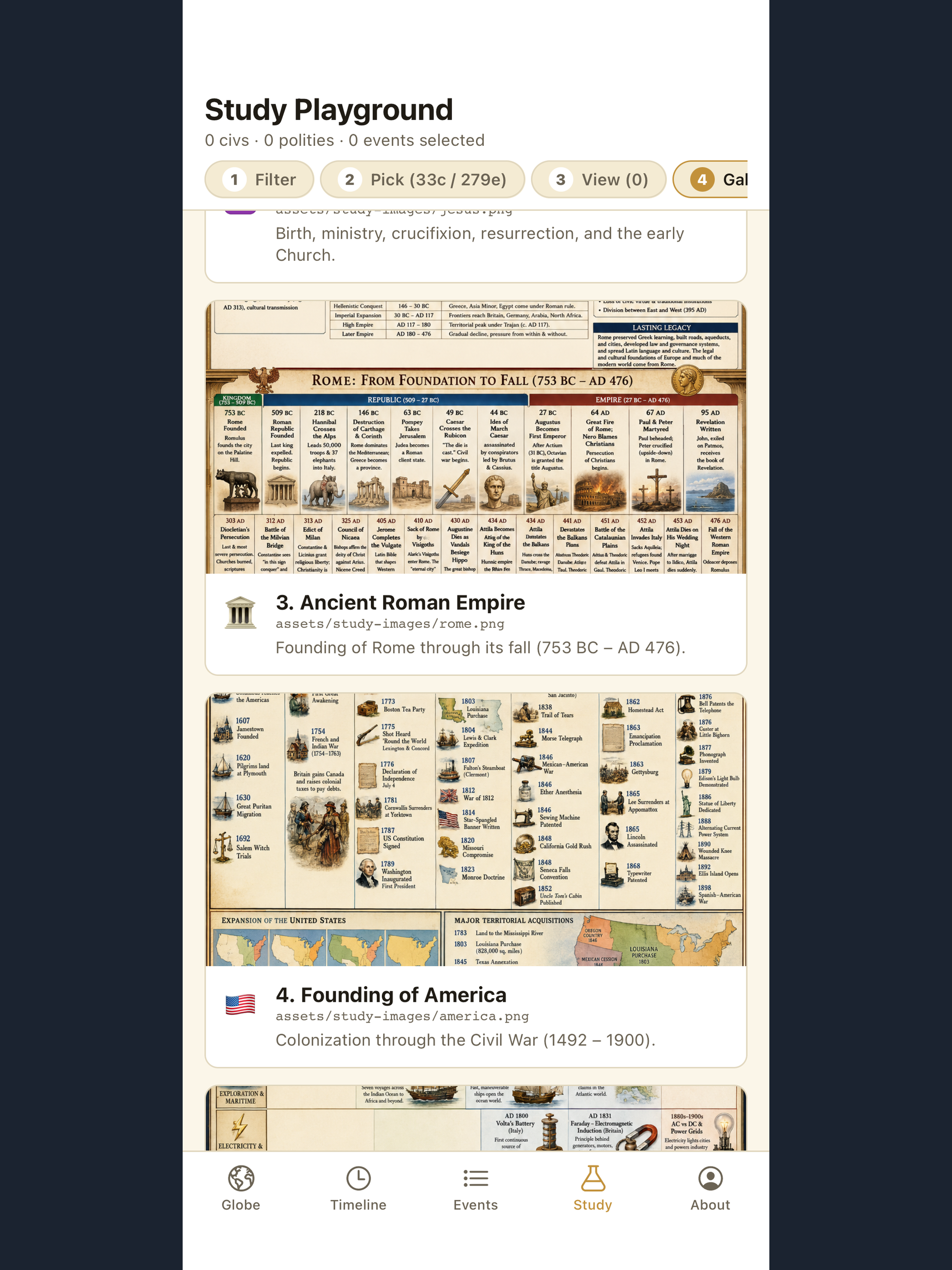 World Timeline screenshot 9