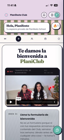 PlaniClub screenshot