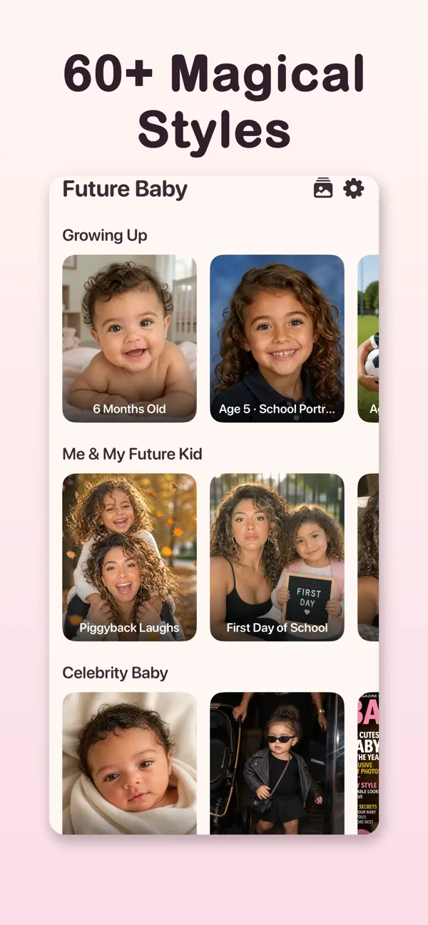Screenshot #3 pour Baby Generator: AI Face Maker