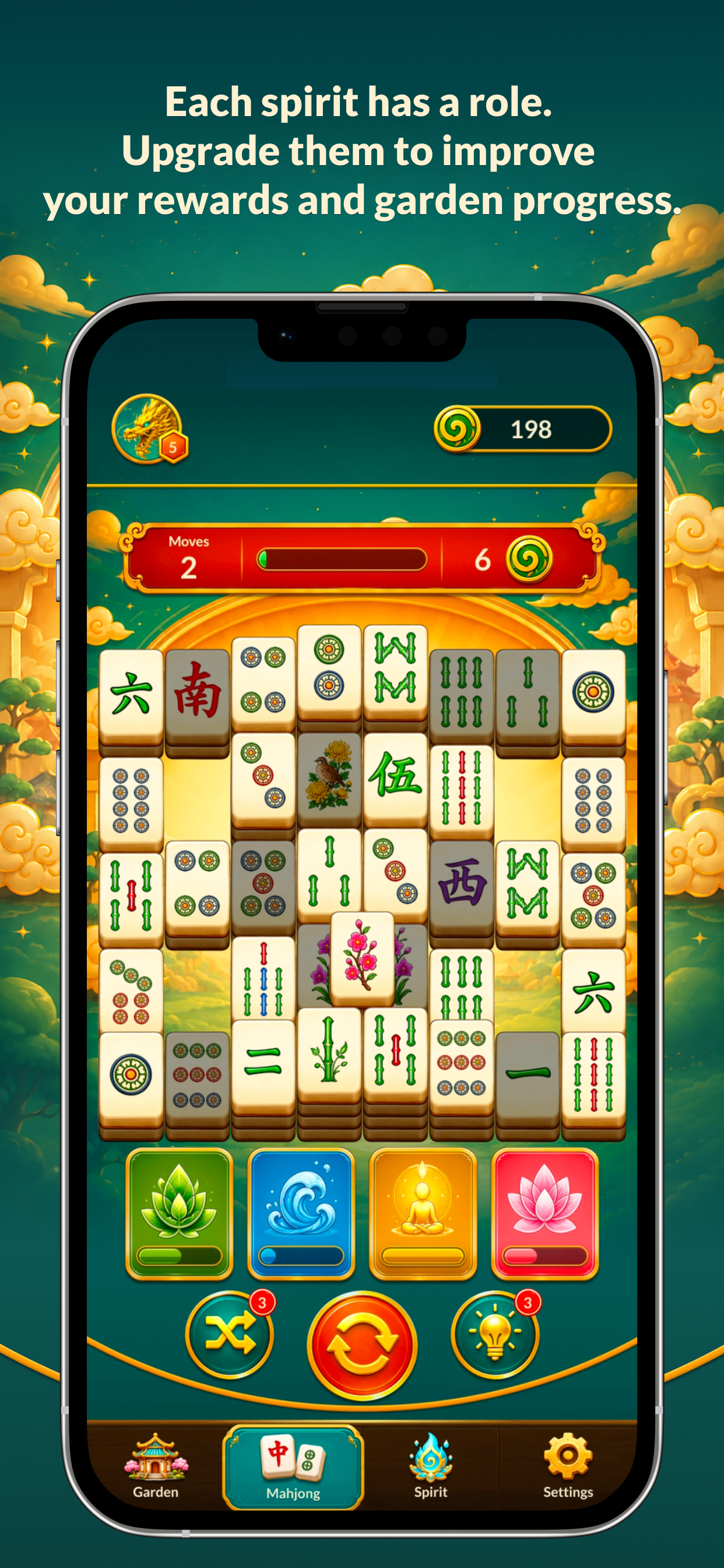 Mahjong Spirit Garden screenshot 7