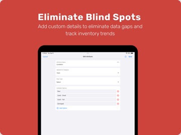 Inventory Tracker - Itemify iPad screenshot