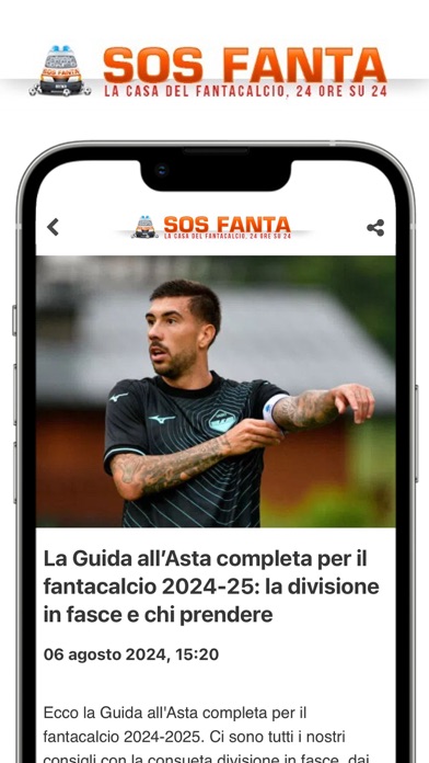SOS Fanta -  Fantacalcio Screenshot
