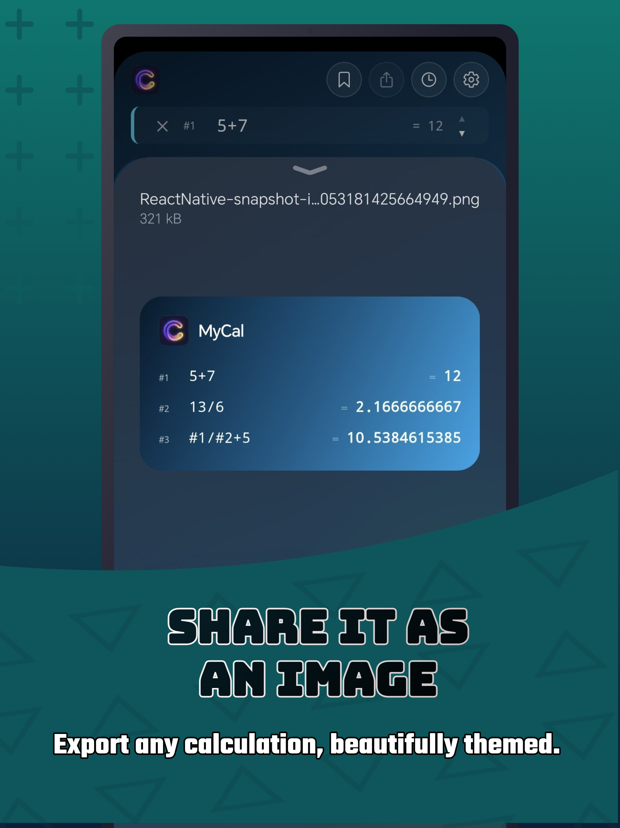 MyCal: Editable Calculator
