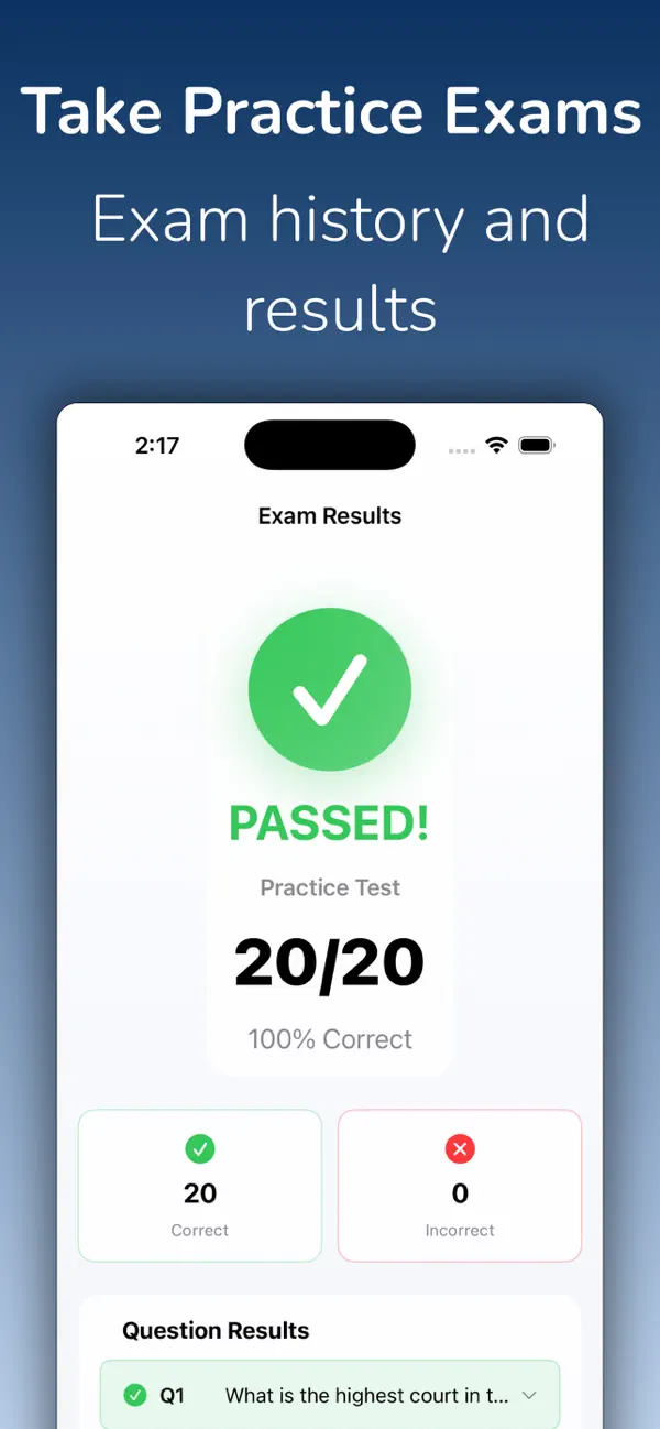 #2. US Civics Practice (iOS) Ved: OUTZERA LLC