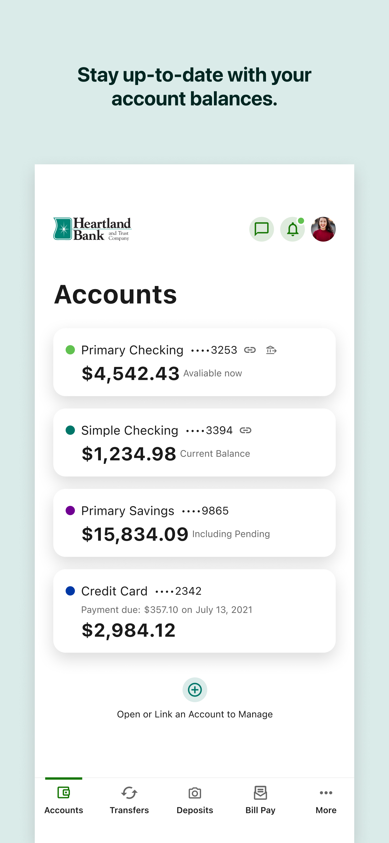 Heartland Bank Mobile Banking screenshot 3