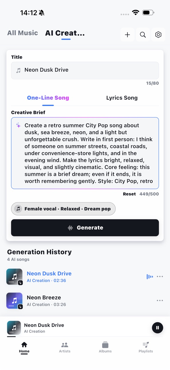 iPhone screenshot