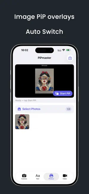 PiPMaster-Teleprompter Facecam screenshot 3