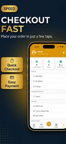 TAYER: Food & Shop Online screenshot