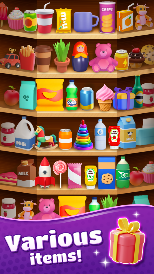 #4. Goods Match: Sort & Relax Game (iOS) 由: Skilljoy, LLC