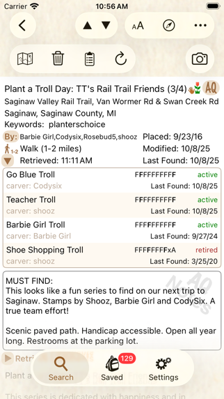 Clue Tracker for Letterboxing screenshot 5